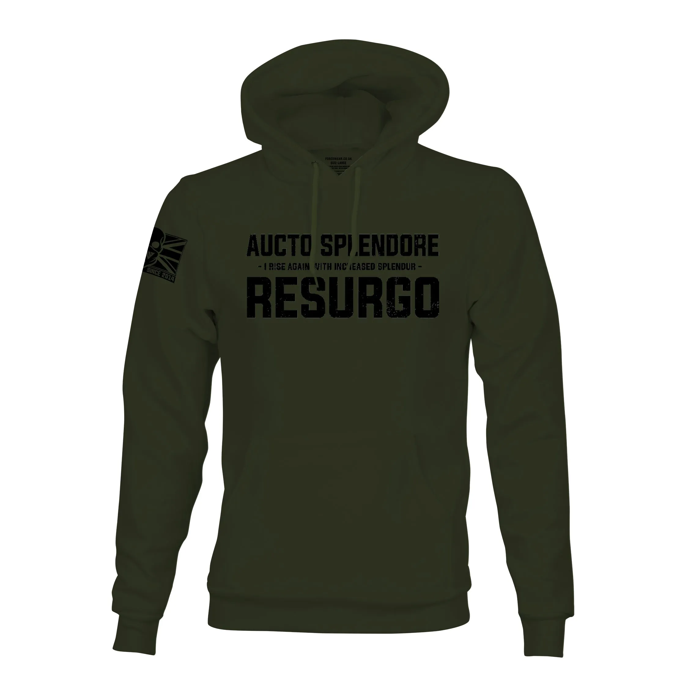 AUCTO SPLENDORE RESURGO (THE LIGHT INFANTRY) HOODIE