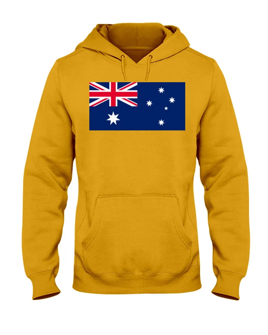 Australian Flag  Jerzees  Hoodie