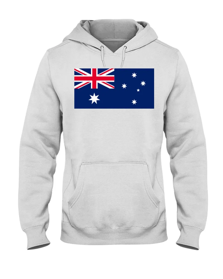 Australian Flag  Jerzees  Hoodie