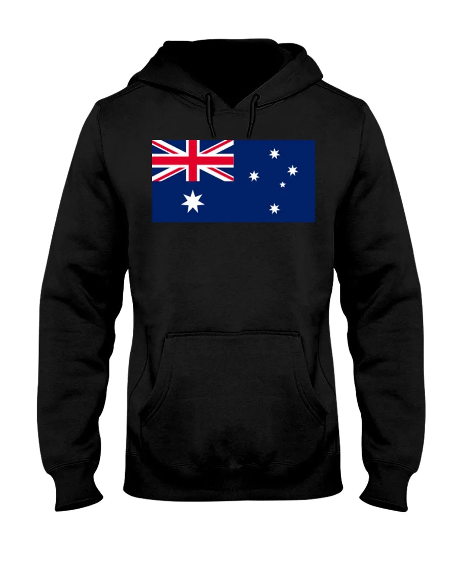 Australian Flag  Jerzees  Hoodie