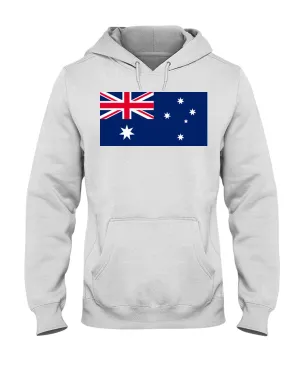 Australian Flag  Jerzees  Hoodie