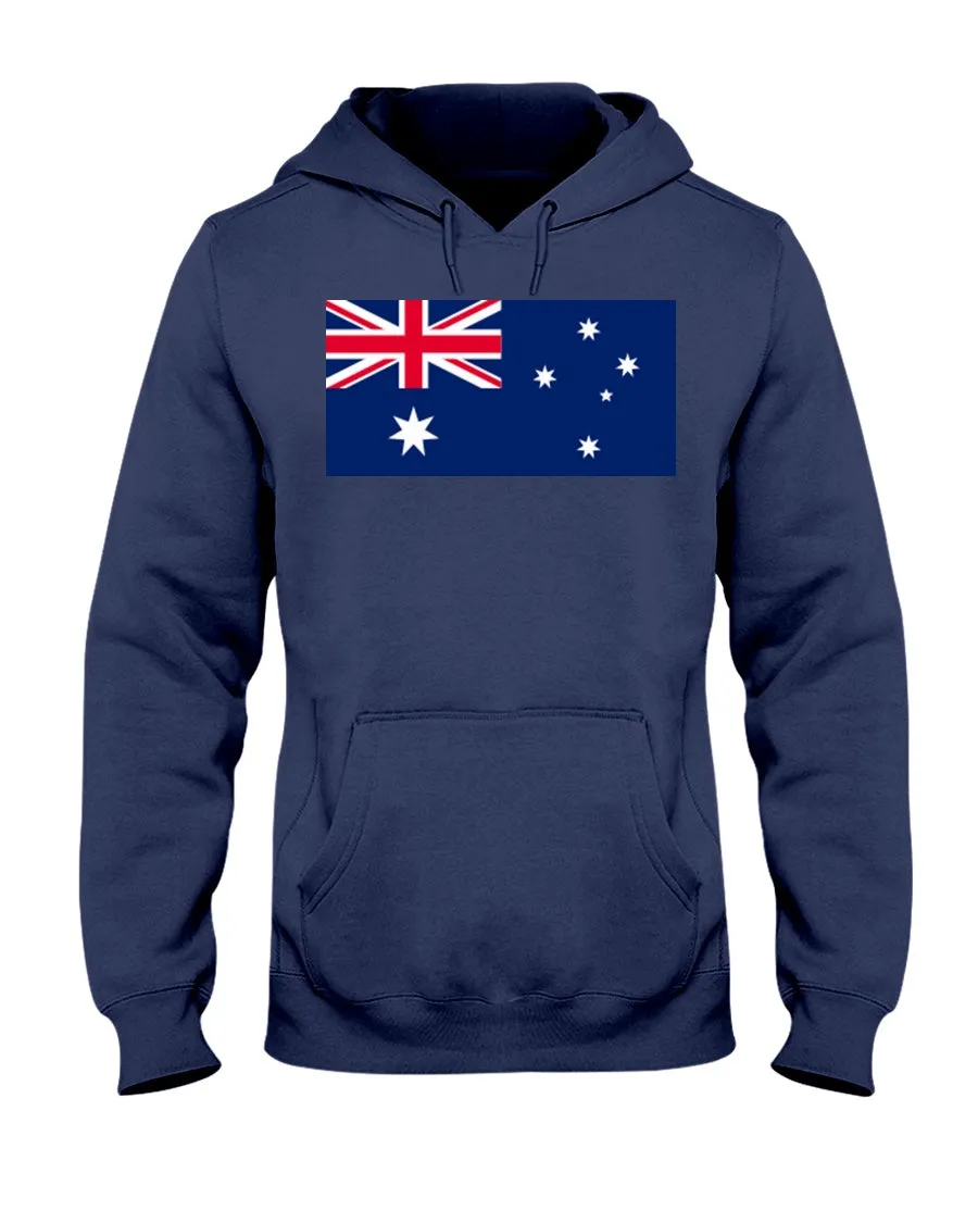 Australian Flag  Jerzees  Hoodie