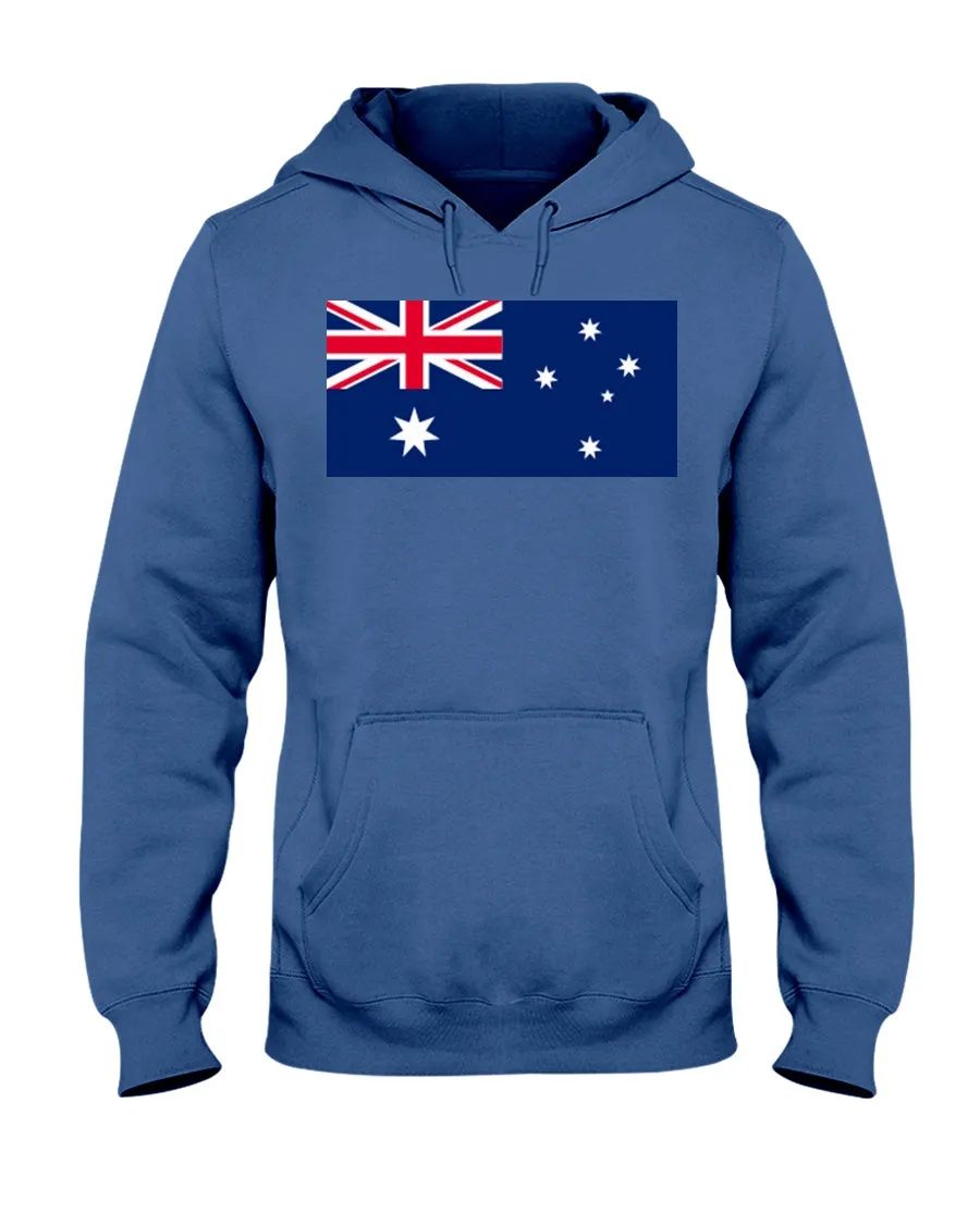 Australian Flag  Jerzees  Hoodie