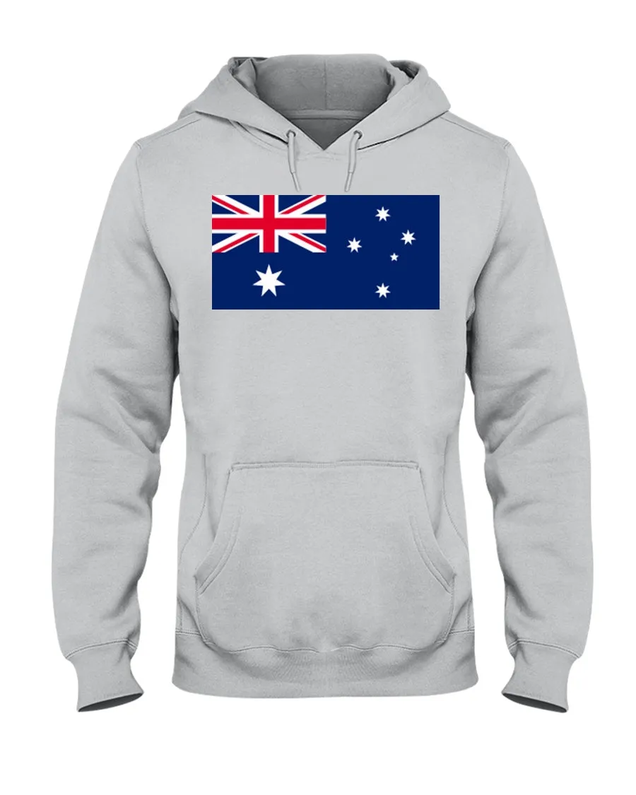 Australian Flag  Jerzees  Hoodie