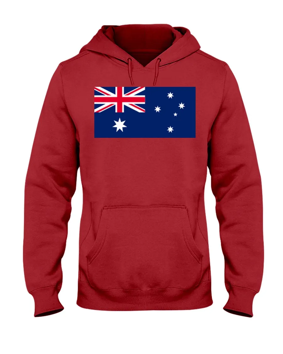 Australian Flag  Jerzees  Hoodie