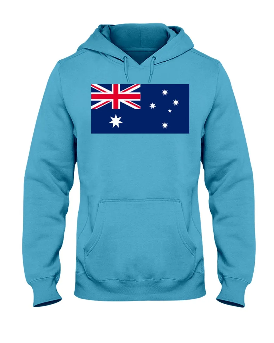 Australian Flag  Jerzees  Hoodie