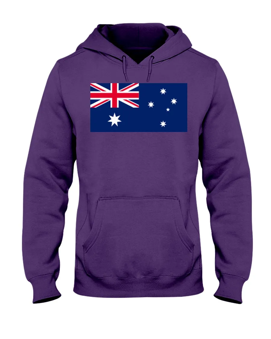 Australian Flag  Jerzees  Hoodie