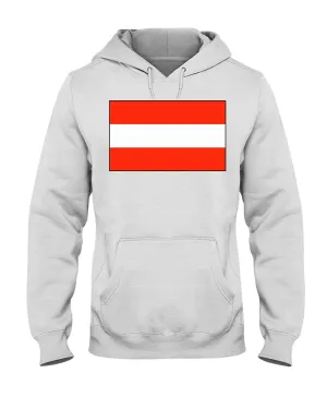 Austria Flag  Jerzees  Hoodie