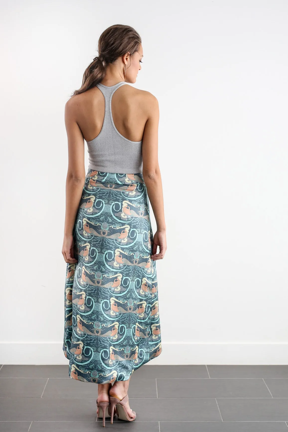 AVERY SKIRT - MERMAID PRINT