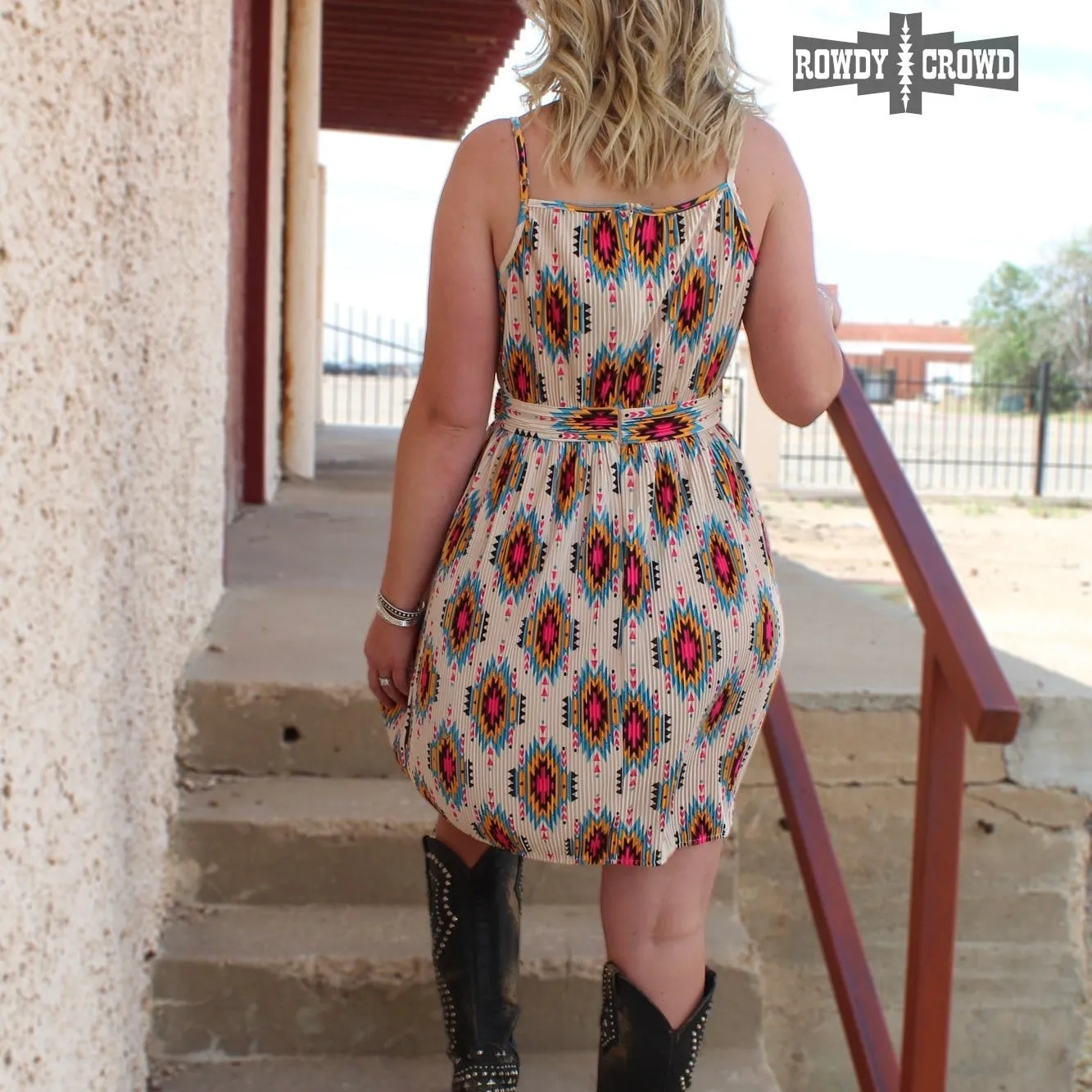 Aztec River Dress