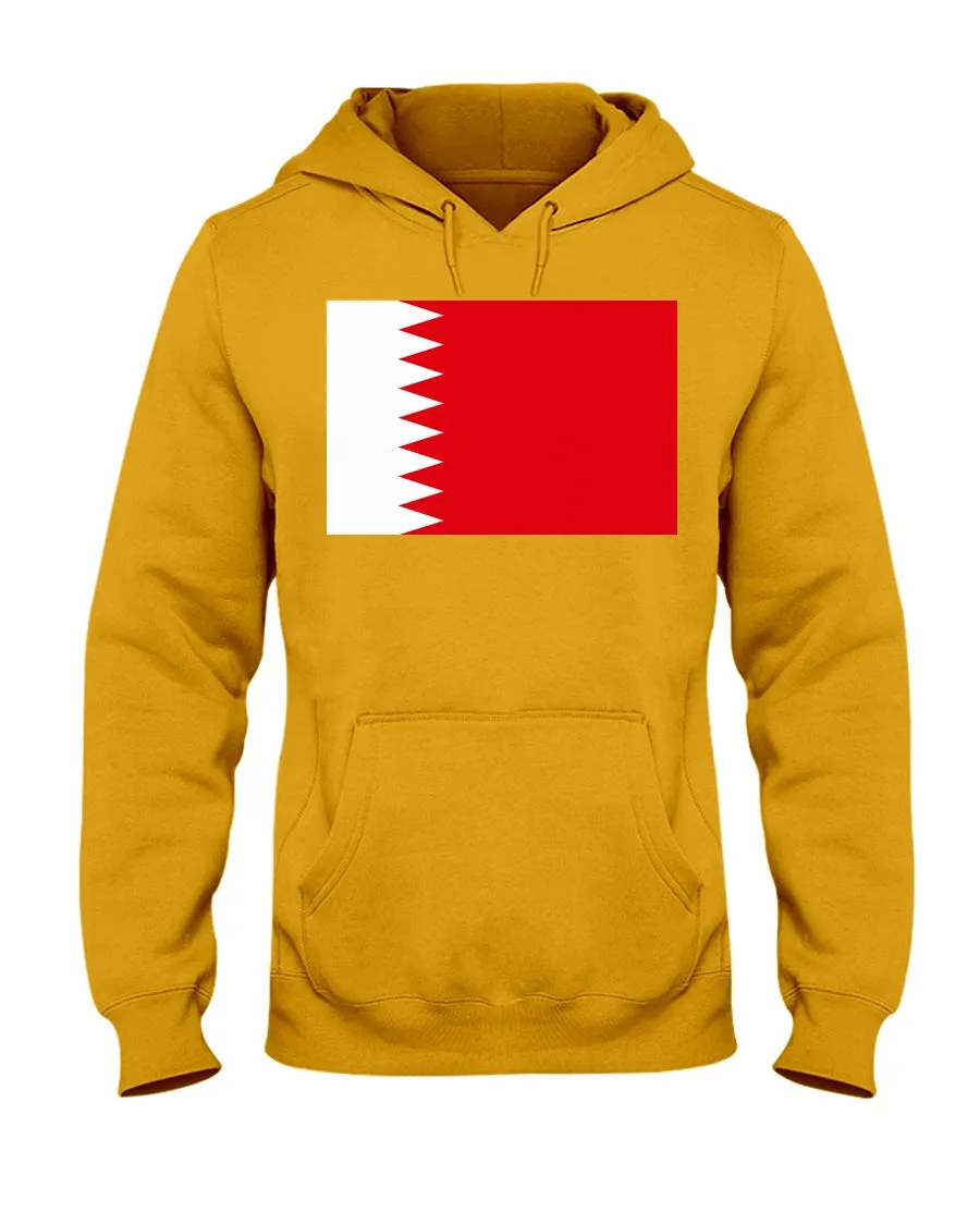 Bahrain Flag  Jerzees  Hoodie