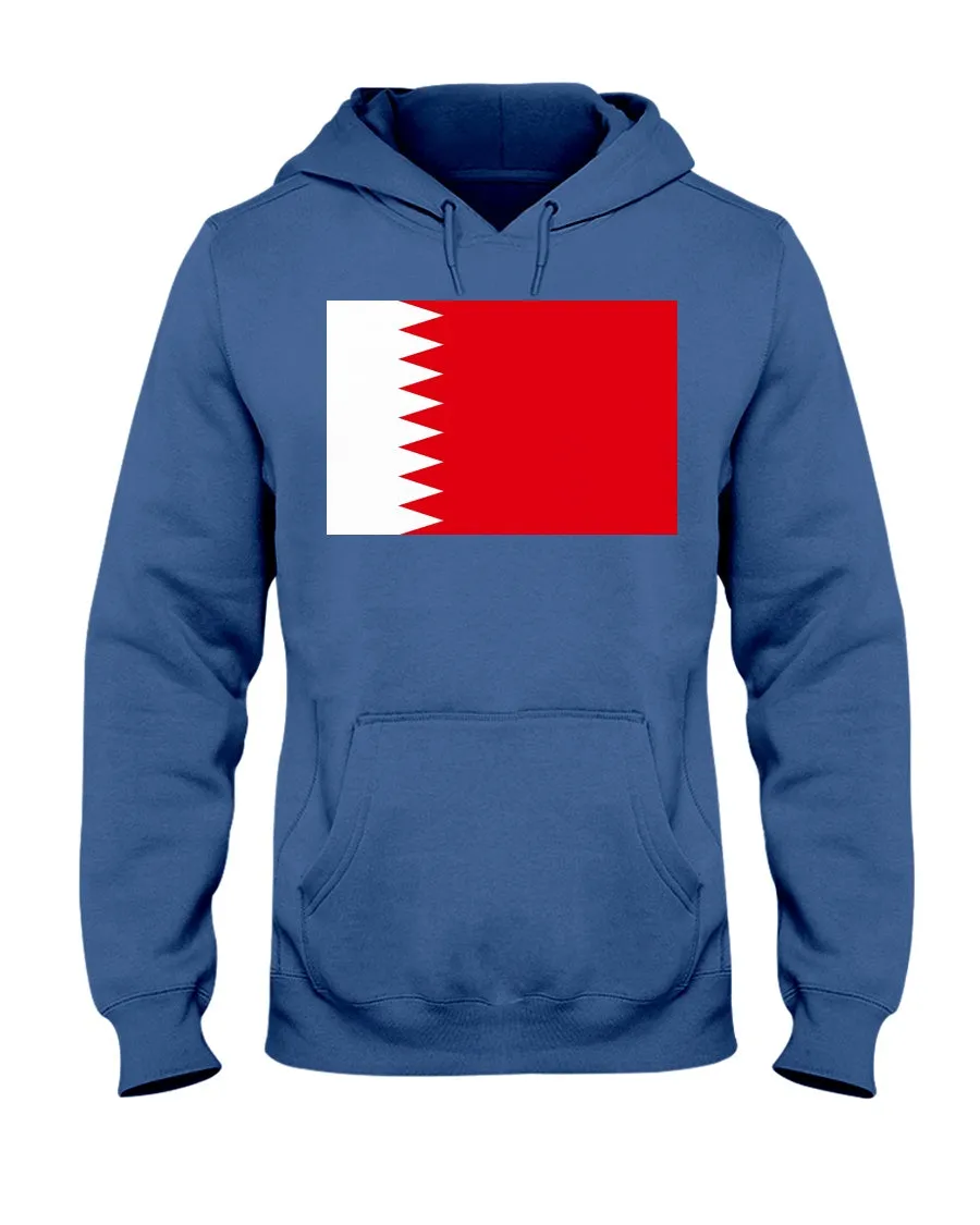 Bahrain Flag  Jerzees  Hoodie