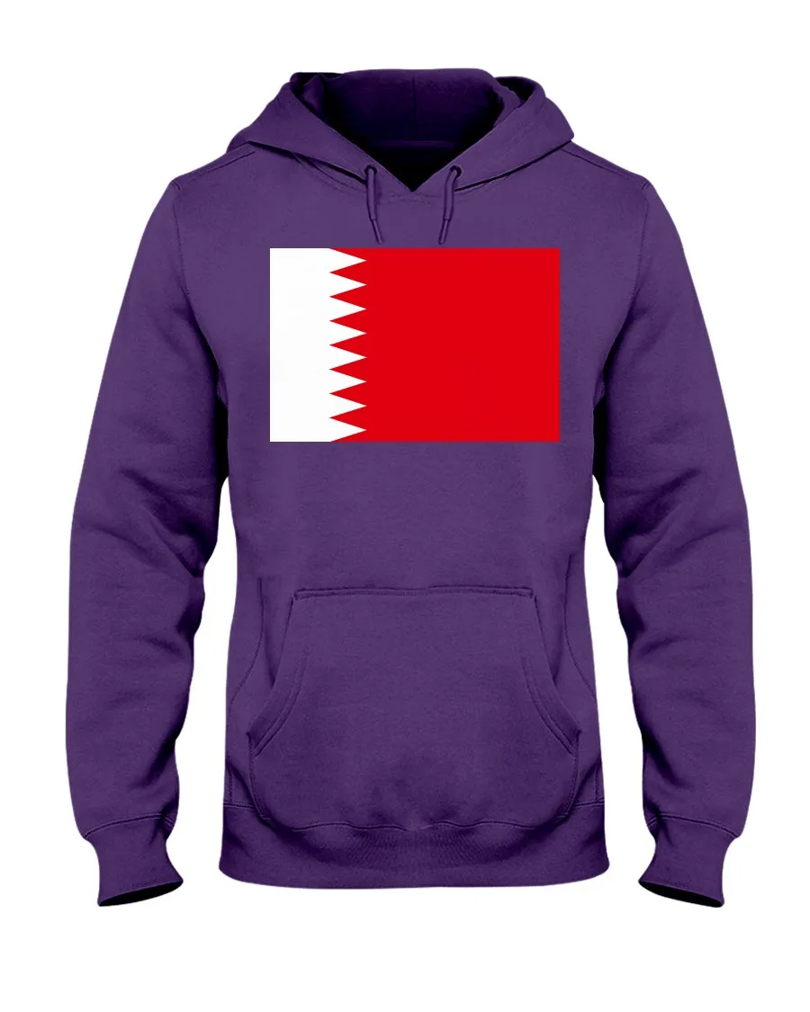 Bahrain Flag  Jerzees  Hoodie