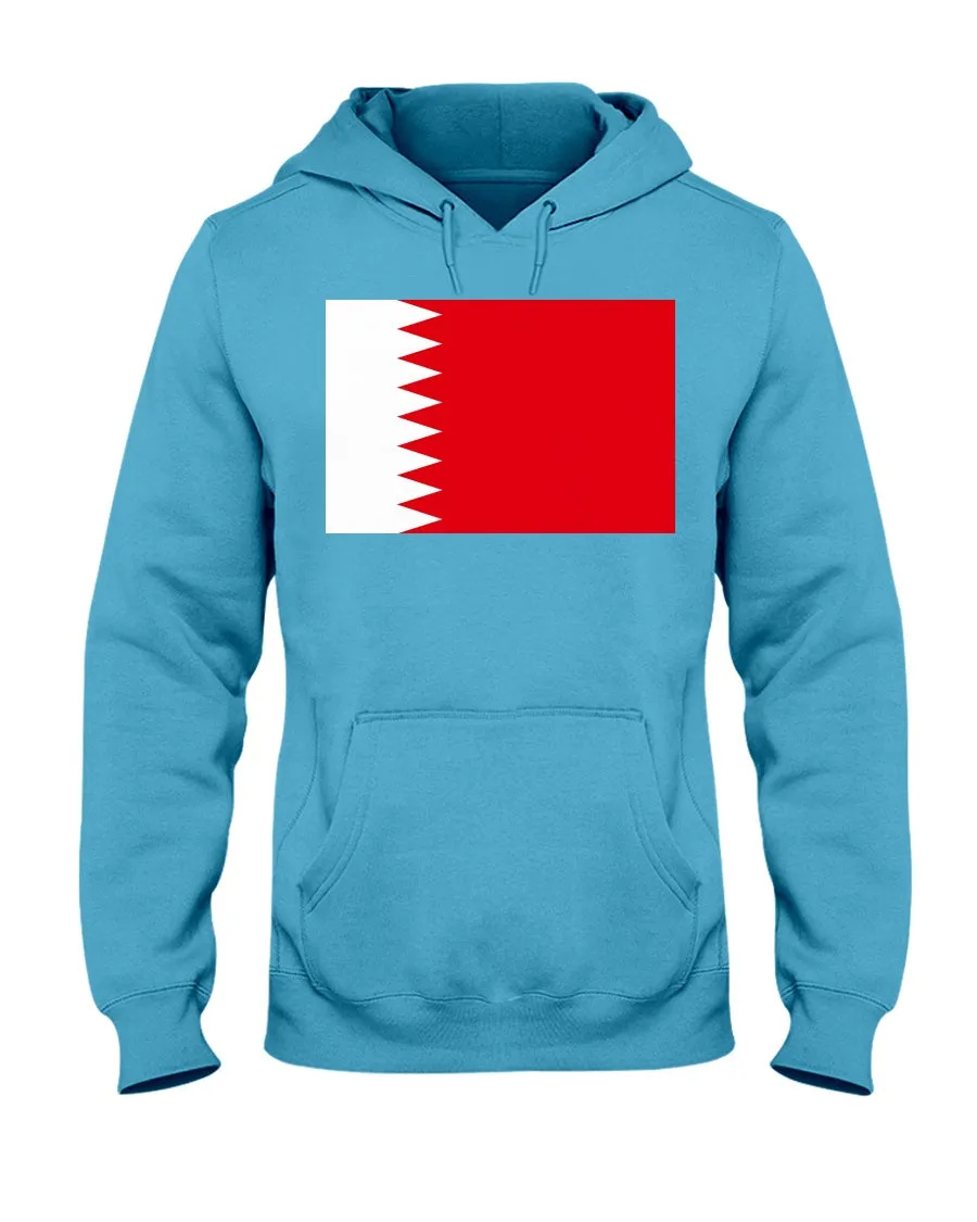 Bahrain Flag  Jerzees  Hoodie