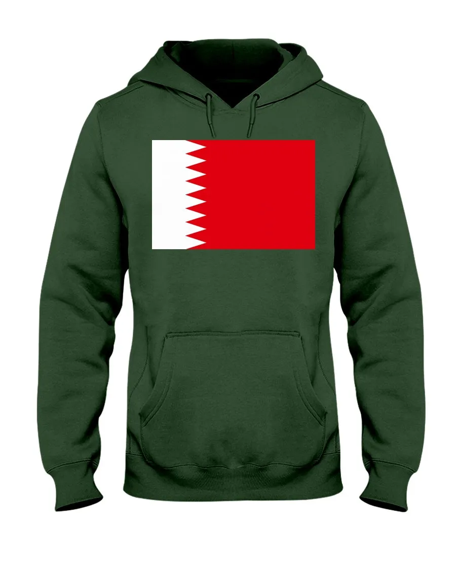 Bahrain Flag  Jerzees  Hoodie