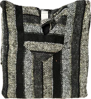 Baja Hoodie - Black/Gray/Brown