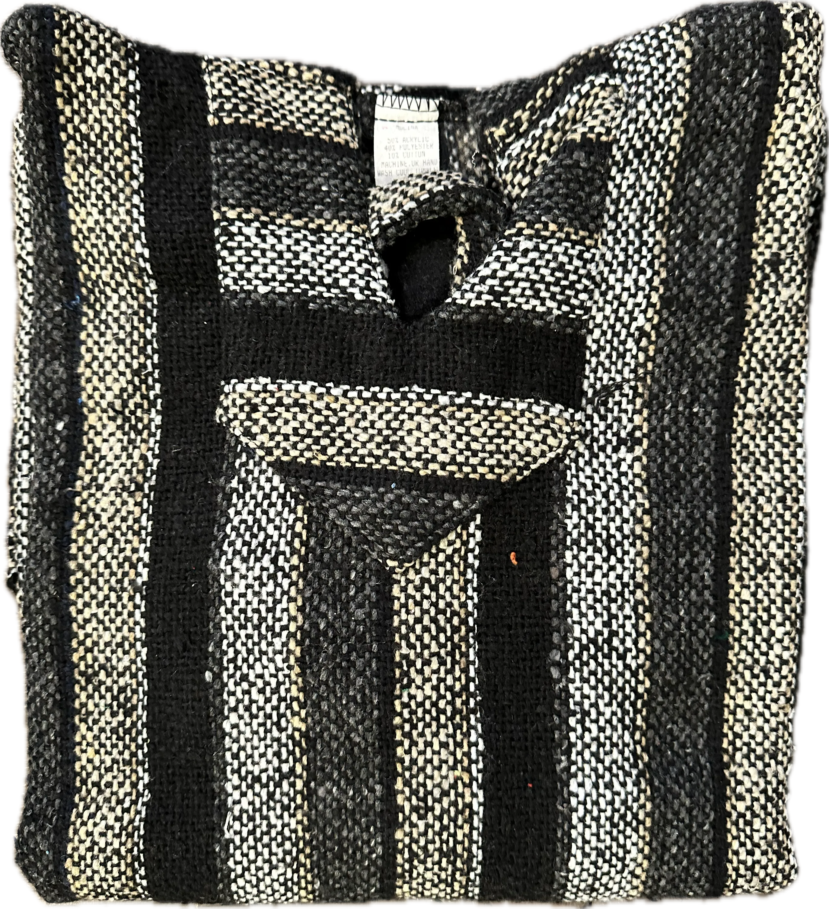 Baja Hoodie - Black/Gray/Brown