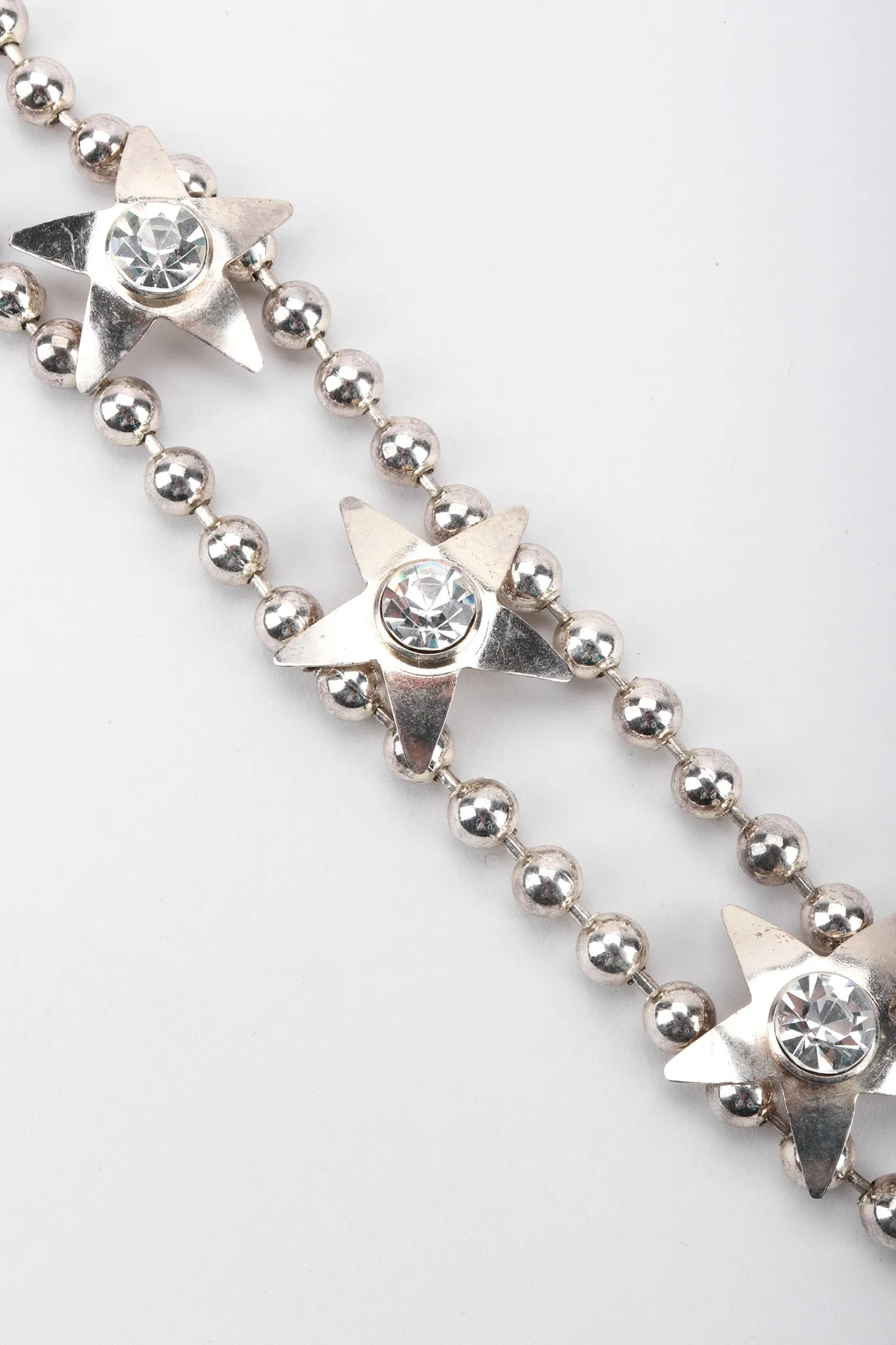 Ball Chain Star Necklace