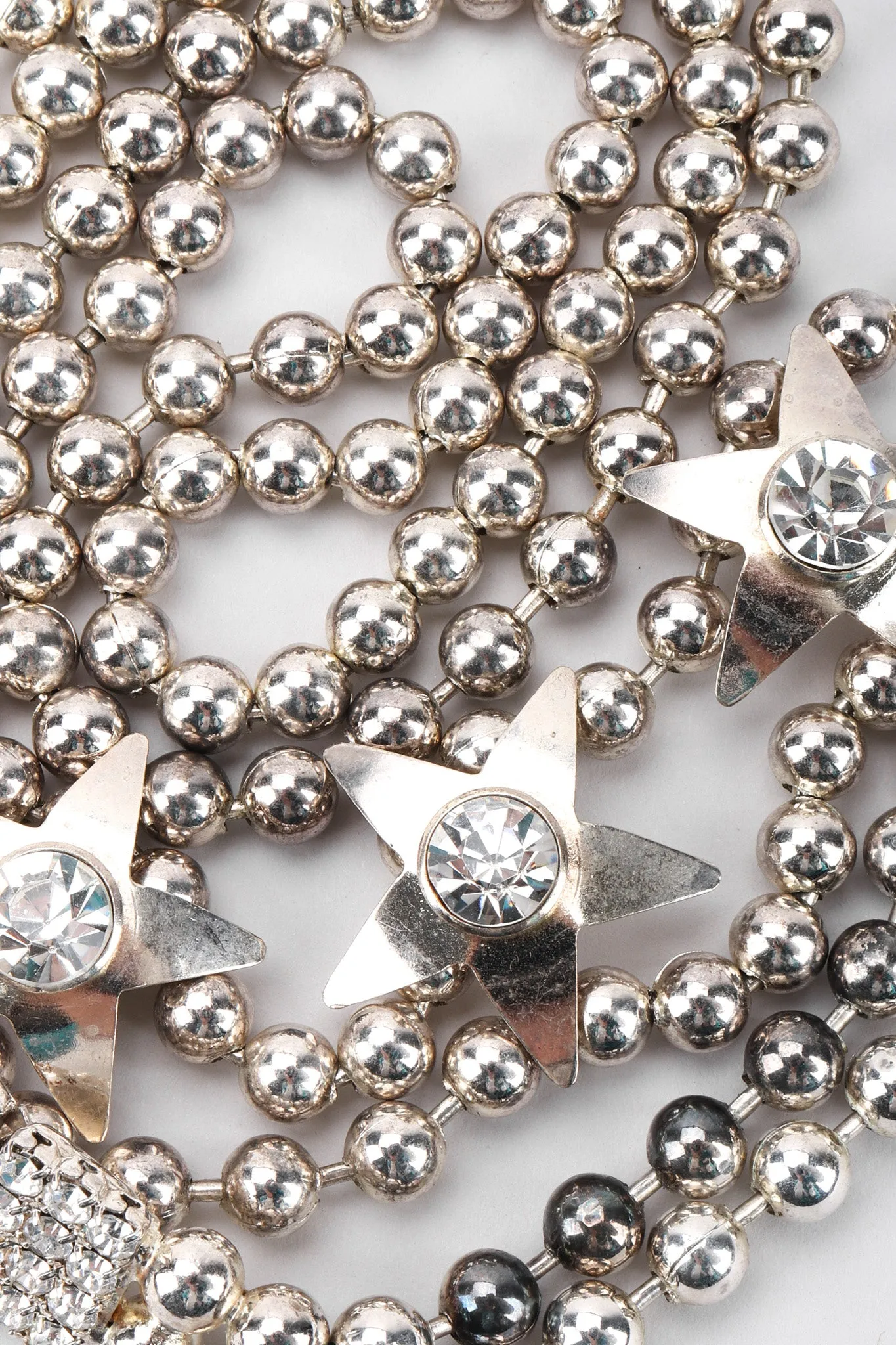 Ball Chain Star Necklace