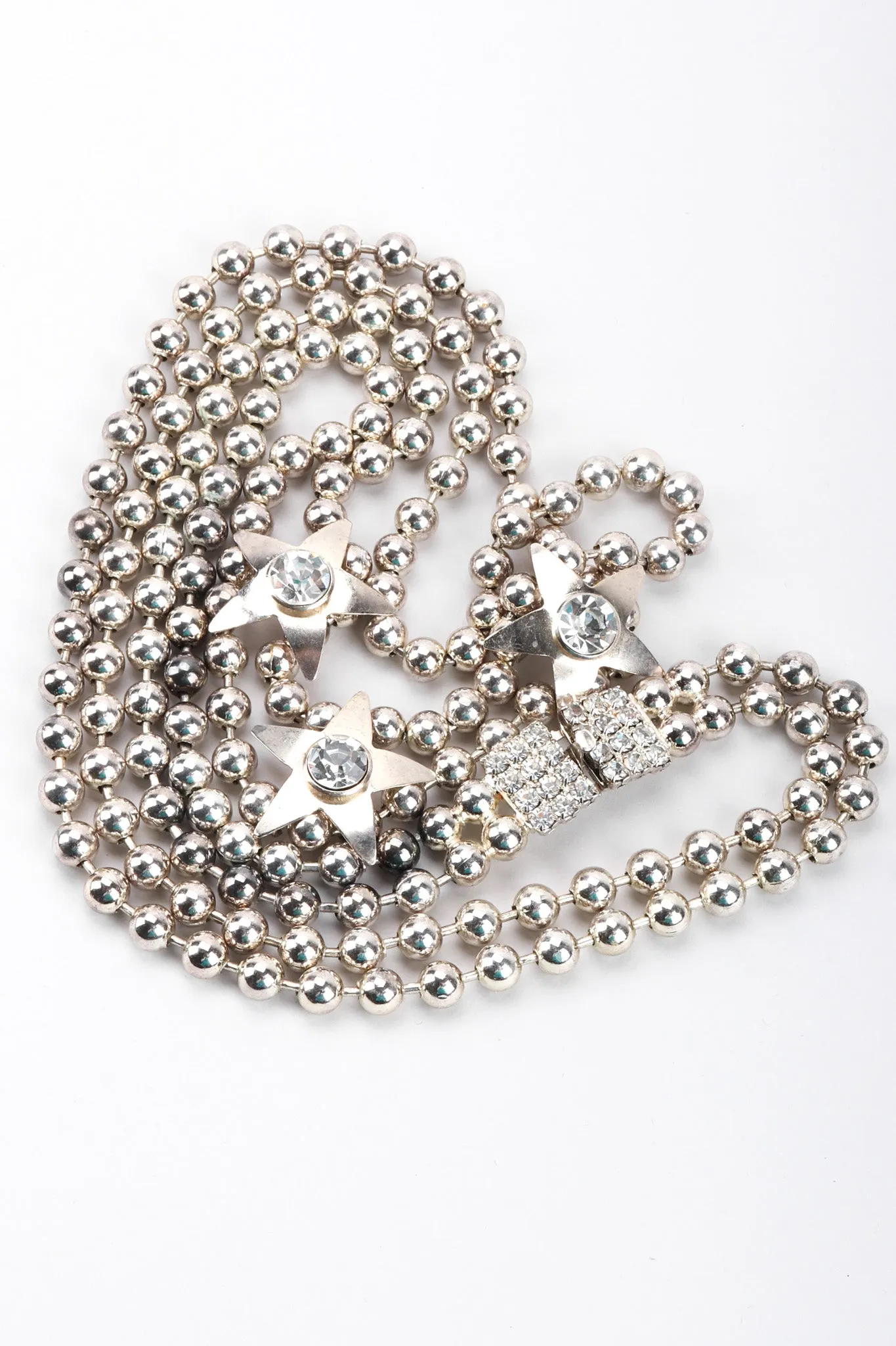 Ball Chain Star Necklace