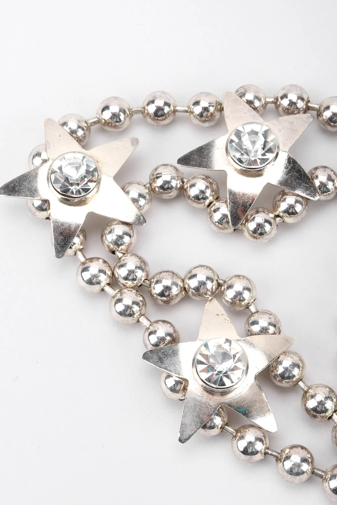 Ball Chain Star Necklace
