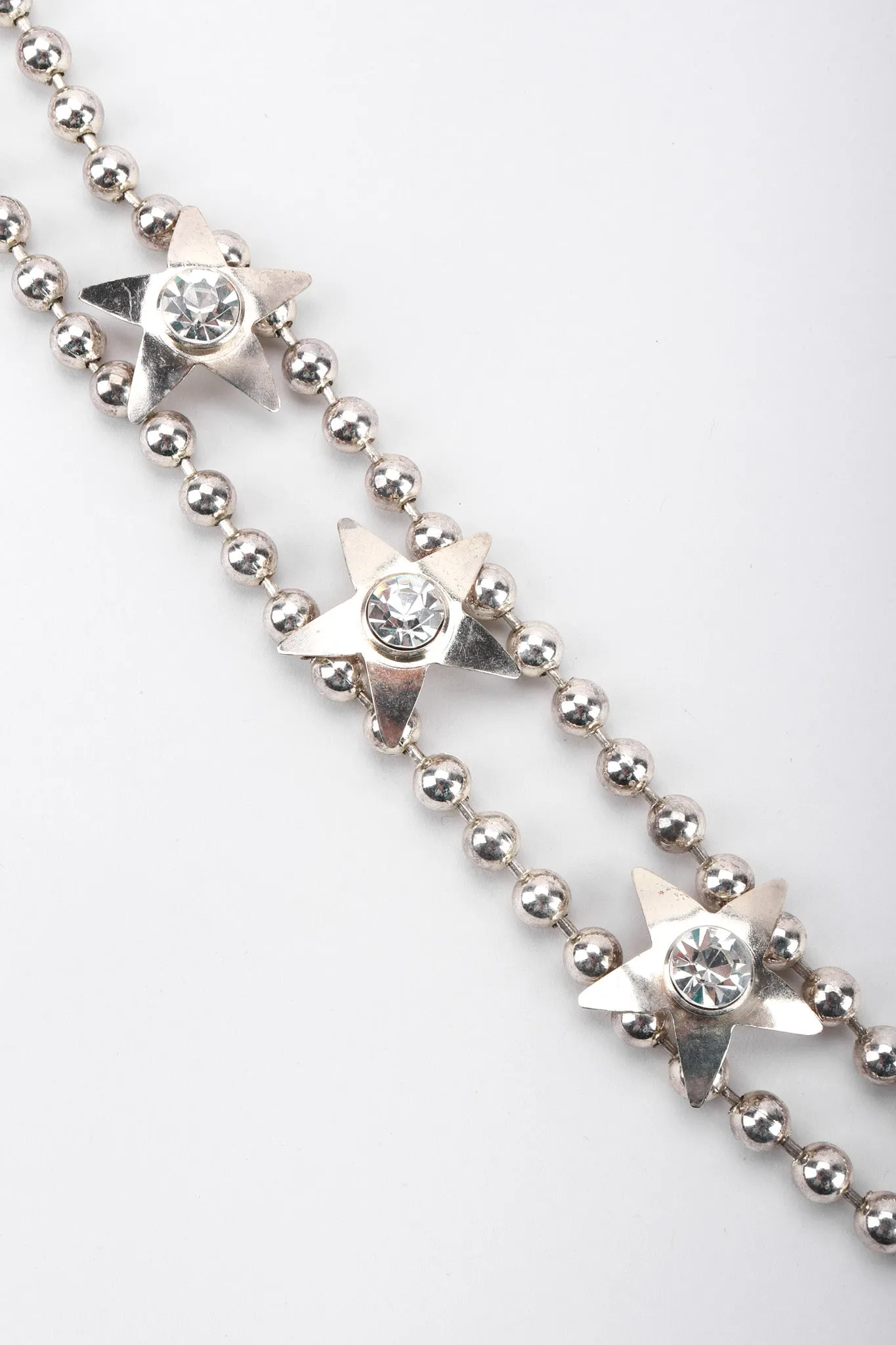 Ball Chain Star Necklace