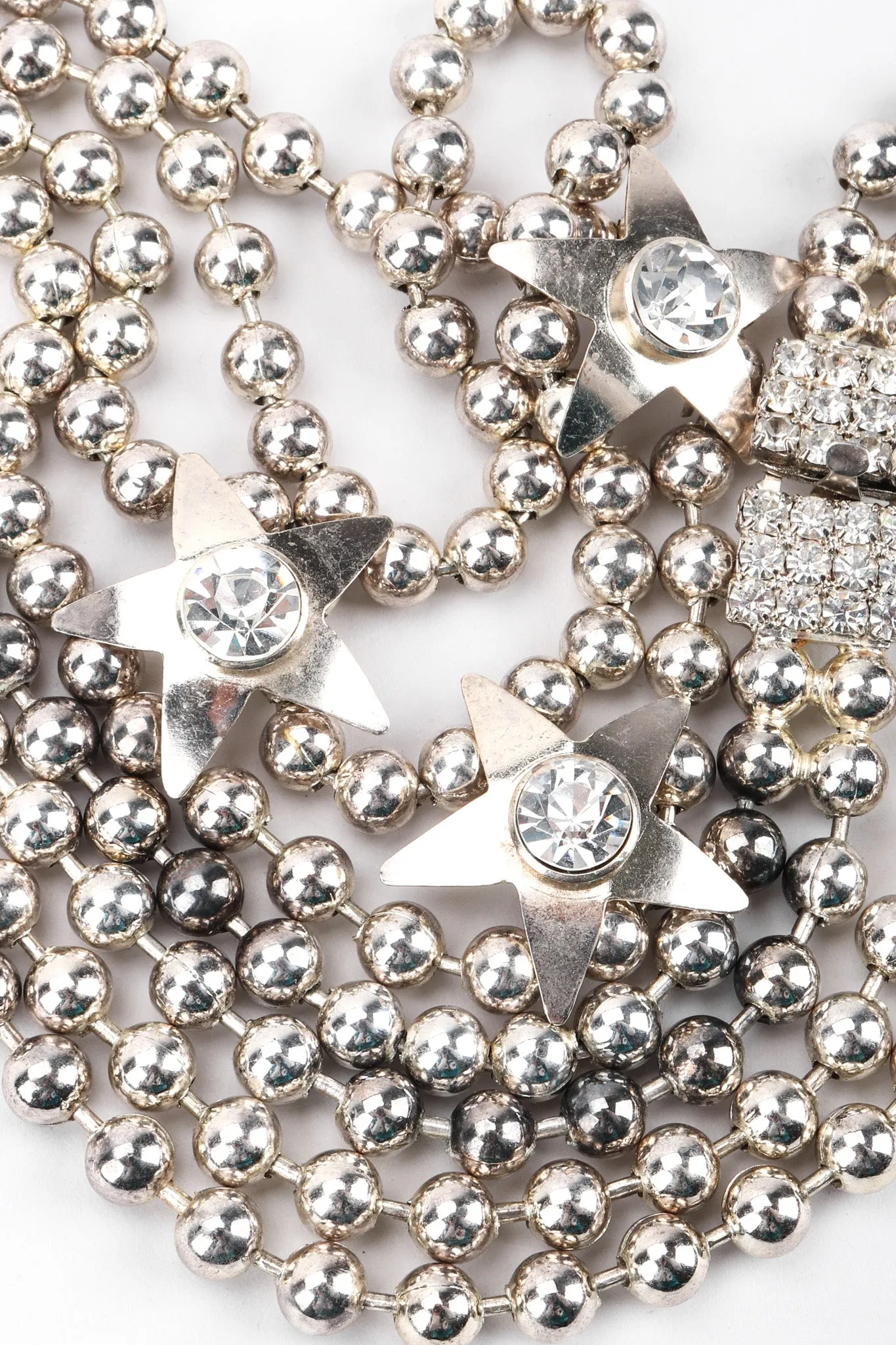 Ball Chain Star Necklace