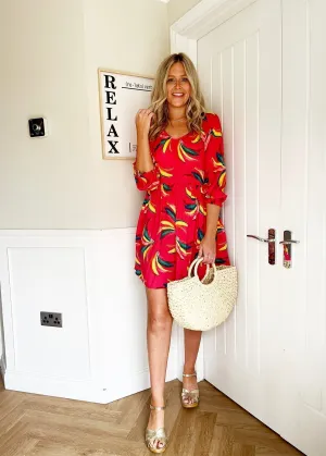 Bananas EcoVero Laurie Mini Dress (Pink)