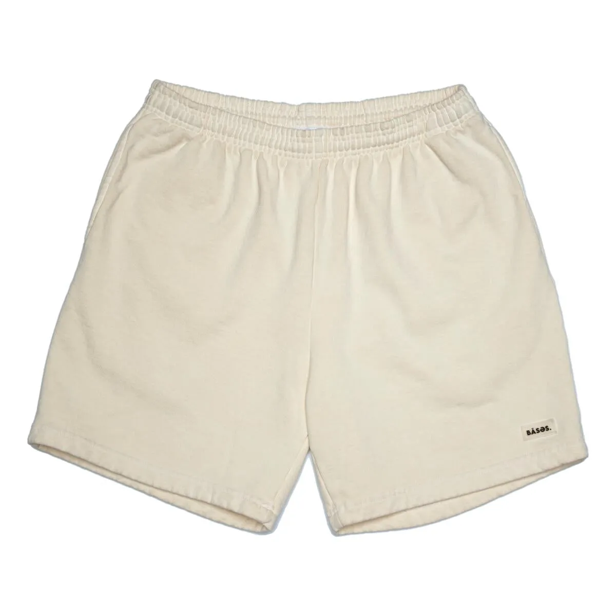 BASES - Vintage Dyed Shorts - OFF WHITE