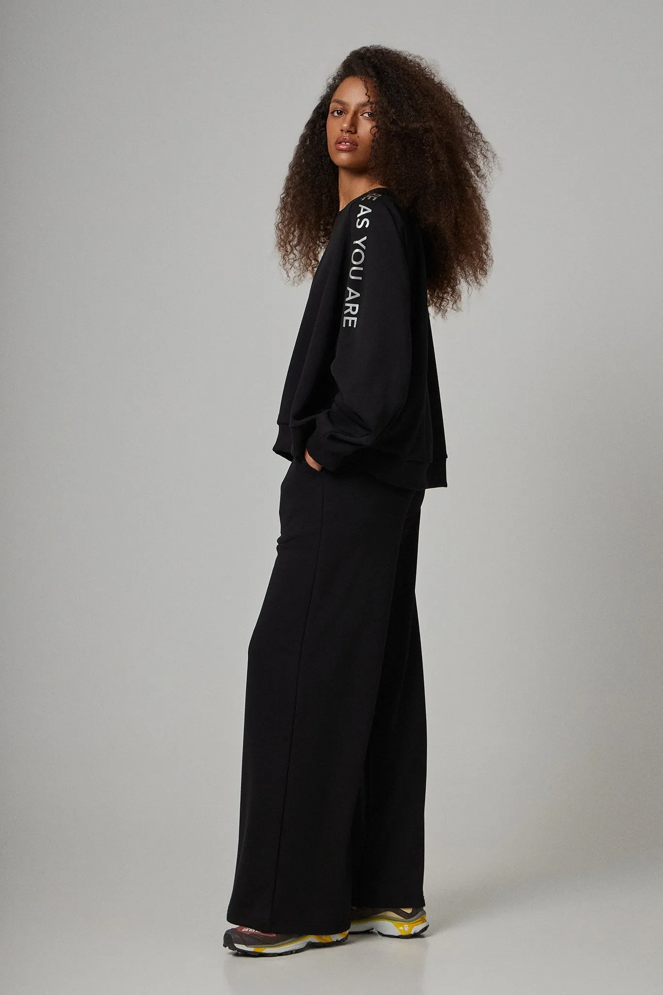 Basic oversized φούτερ | Μαύρο