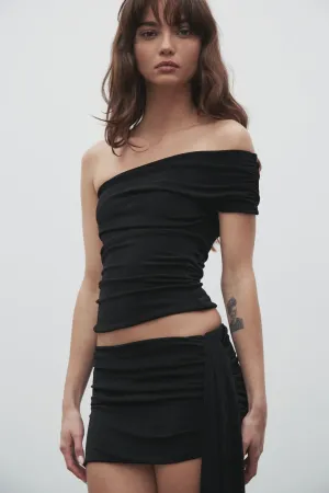 Bayse Josie Top - Black