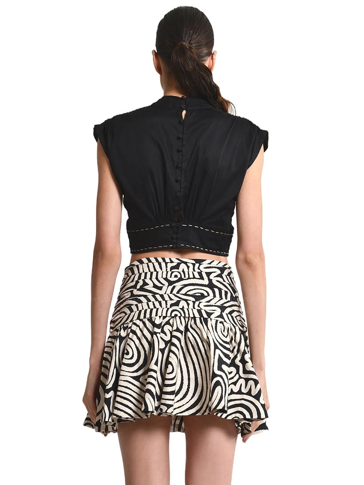 Bea Blouse-Sylvia Skirt ::RET