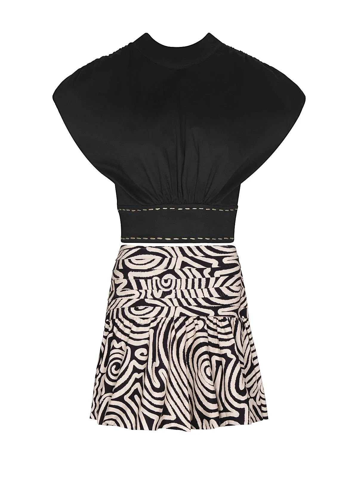 Bea Blouse-Sylvia Skirt ::RET