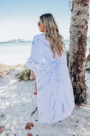 Beach Life Tie Dye Kimono