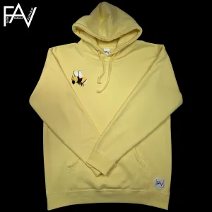 Bee - Light Yellow Heavyweight Hoodie