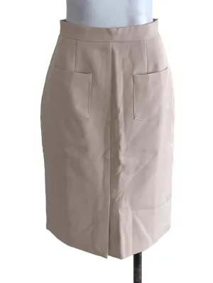 Beige Plain Skirt