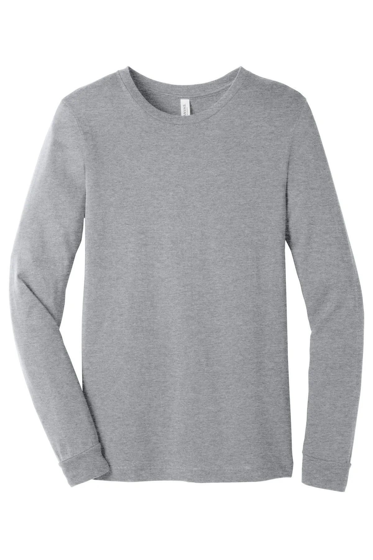 BELLA CANVAS Unisex Heather CVC Long Sleeve Tee BC3501CVC Athletic Heather
