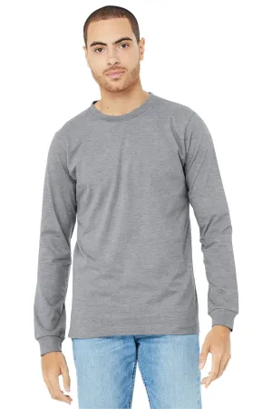 BELLA CANVAS Unisex Heather CVC Long Sleeve Tee BC3501CVC Athletic Heather