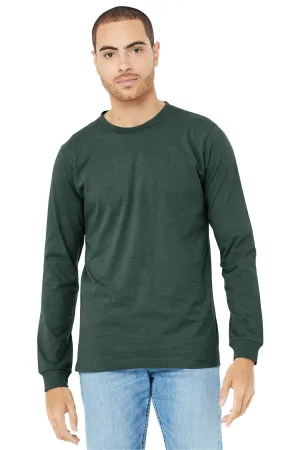 BELLA CANVAS Unisex Heather CVC Long Sleeve Tee BC3501CVC Heather Forest