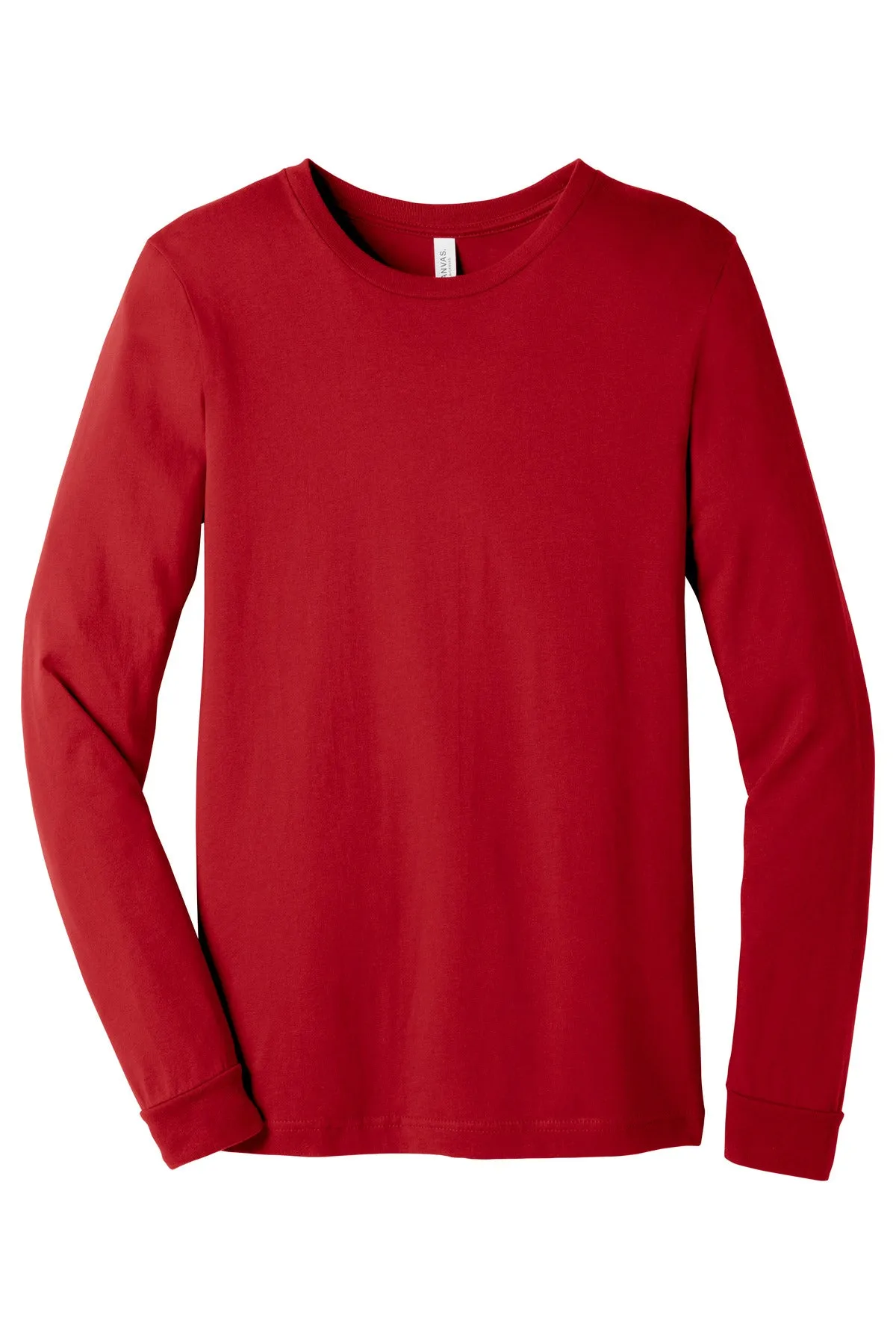 BELLA CANVAS  Unisex Jersey Long Sleeve Tee. BC3501 Red