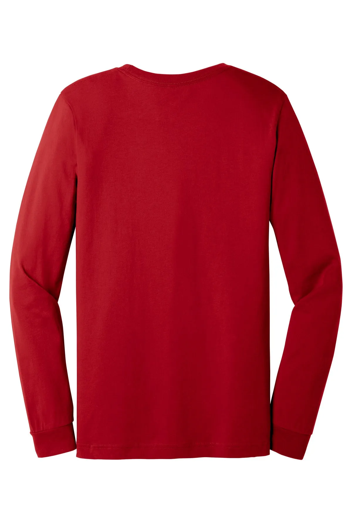 BELLA CANVAS  Unisex Jersey Long Sleeve Tee. BC3501 Red