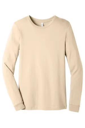 BELLA CANVAS  Unisex Jersey Long Sleeve Tee. BC3501 Soft Cream