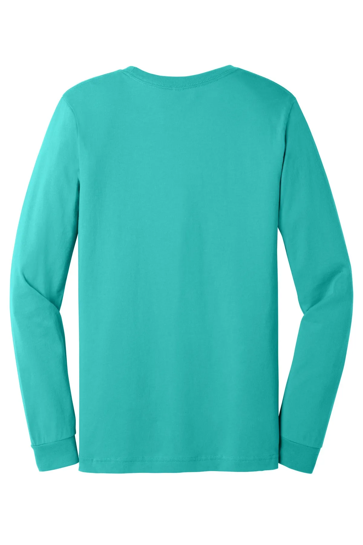BELLA CANVAS  Unisex Jersey Long Sleeve Tee. BC3501 Teal
