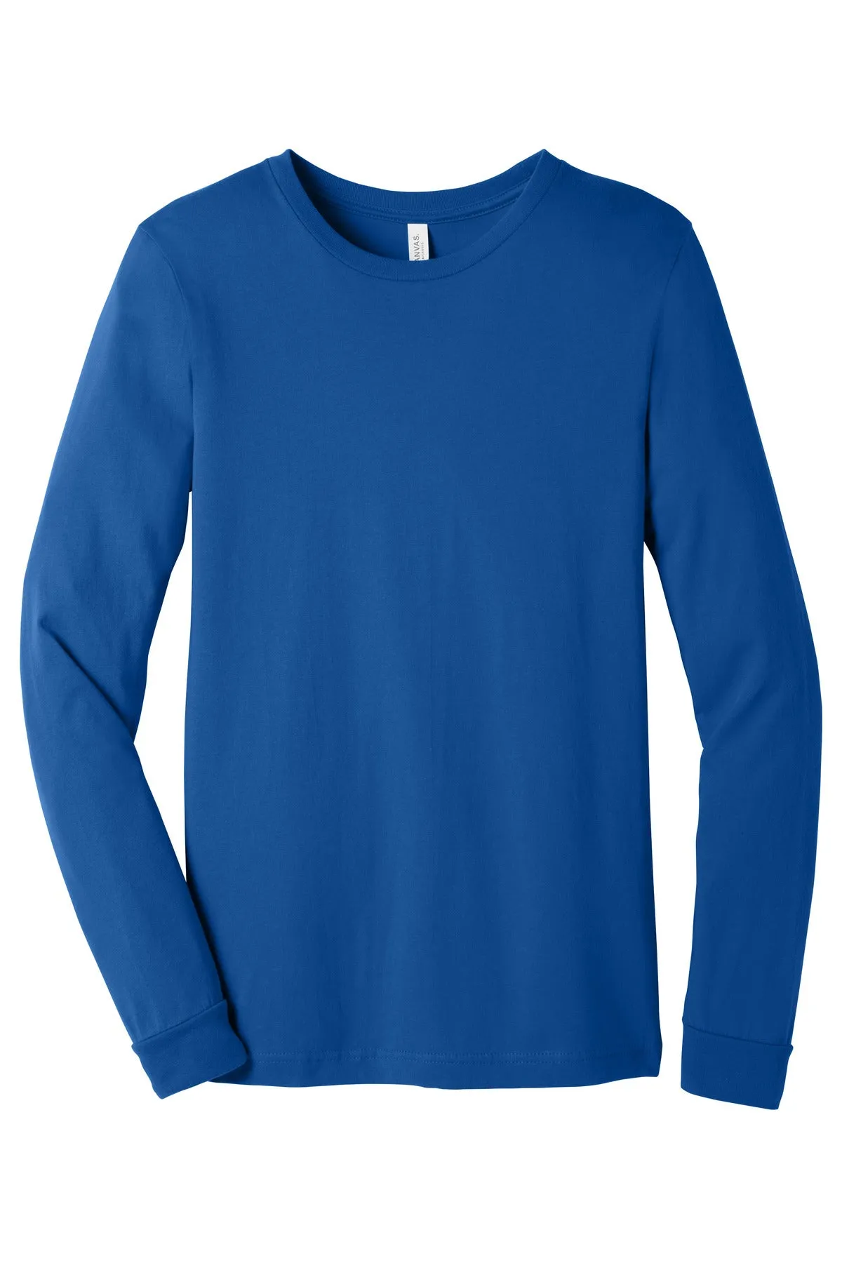 BELLA CANVAS  Unisex Jersey Long Sleeve Tee. BC3501 True Royal