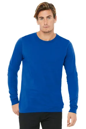 BELLA CANVAS  Unisex Jersey Long Sleeve Tee. BC3501 True Royal