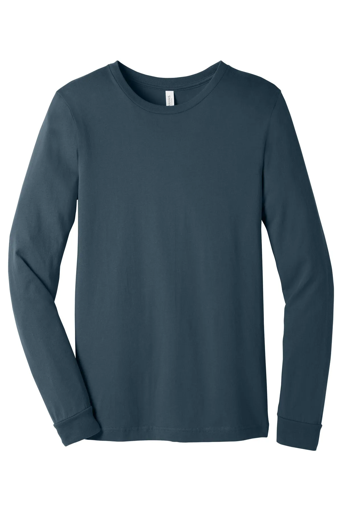 BELLA CANVAS  Unisex Jersey Long Sleeve Tee. BC3501 Vintage Navy