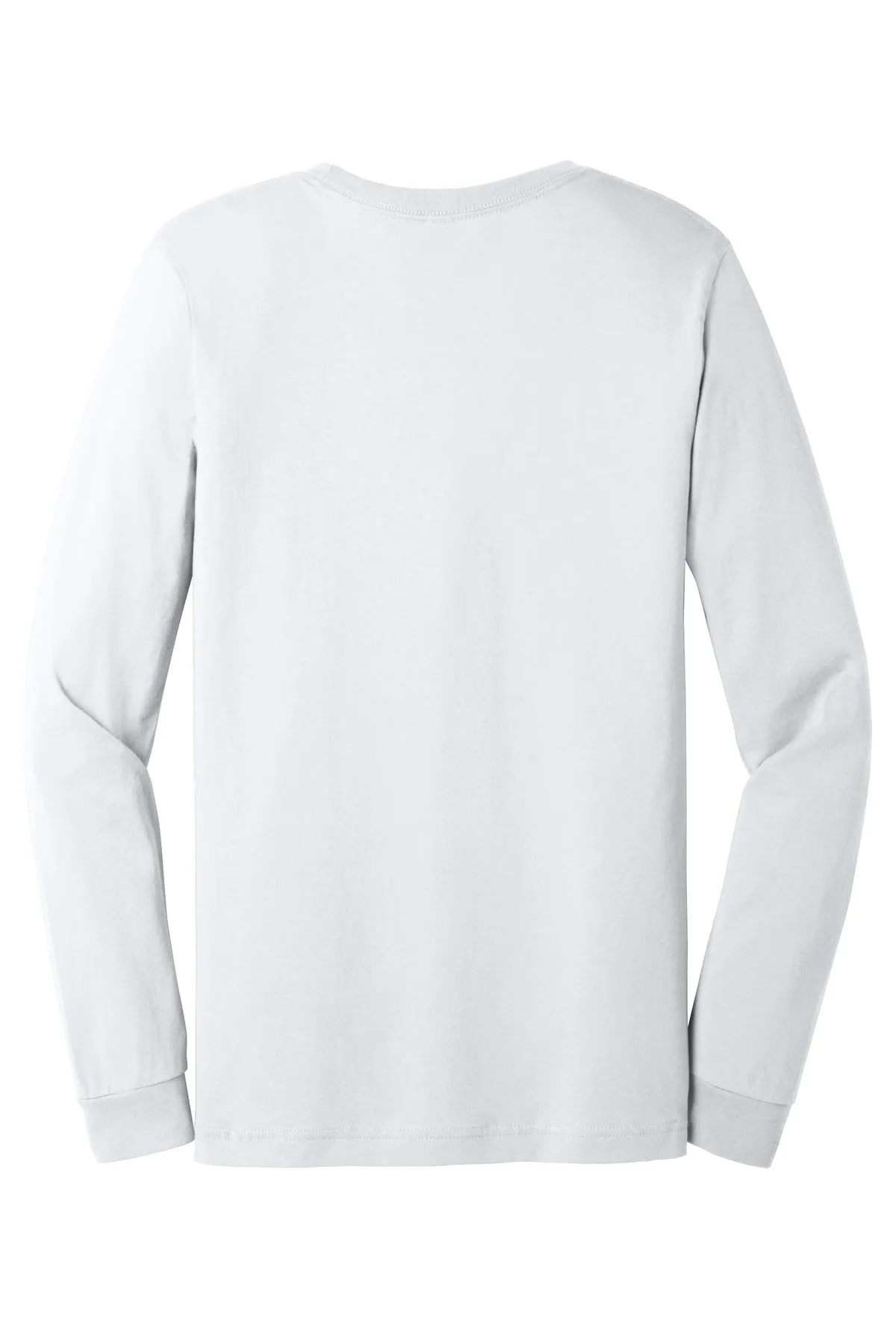 BELLA CANVAS  Unisex Jersey Long Sleeve Tee. BC3501 White
