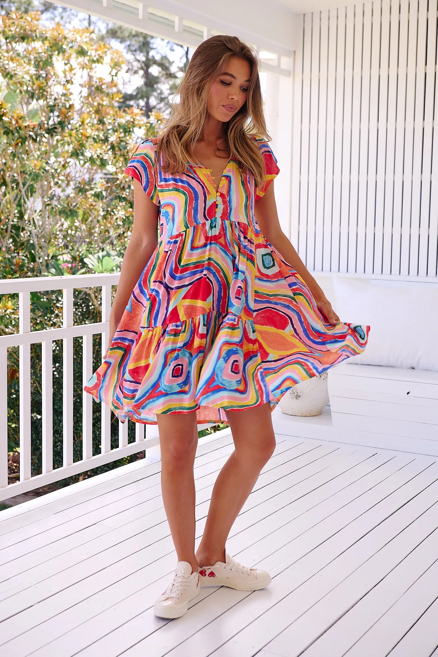 Bergamo Print Tracey Dress