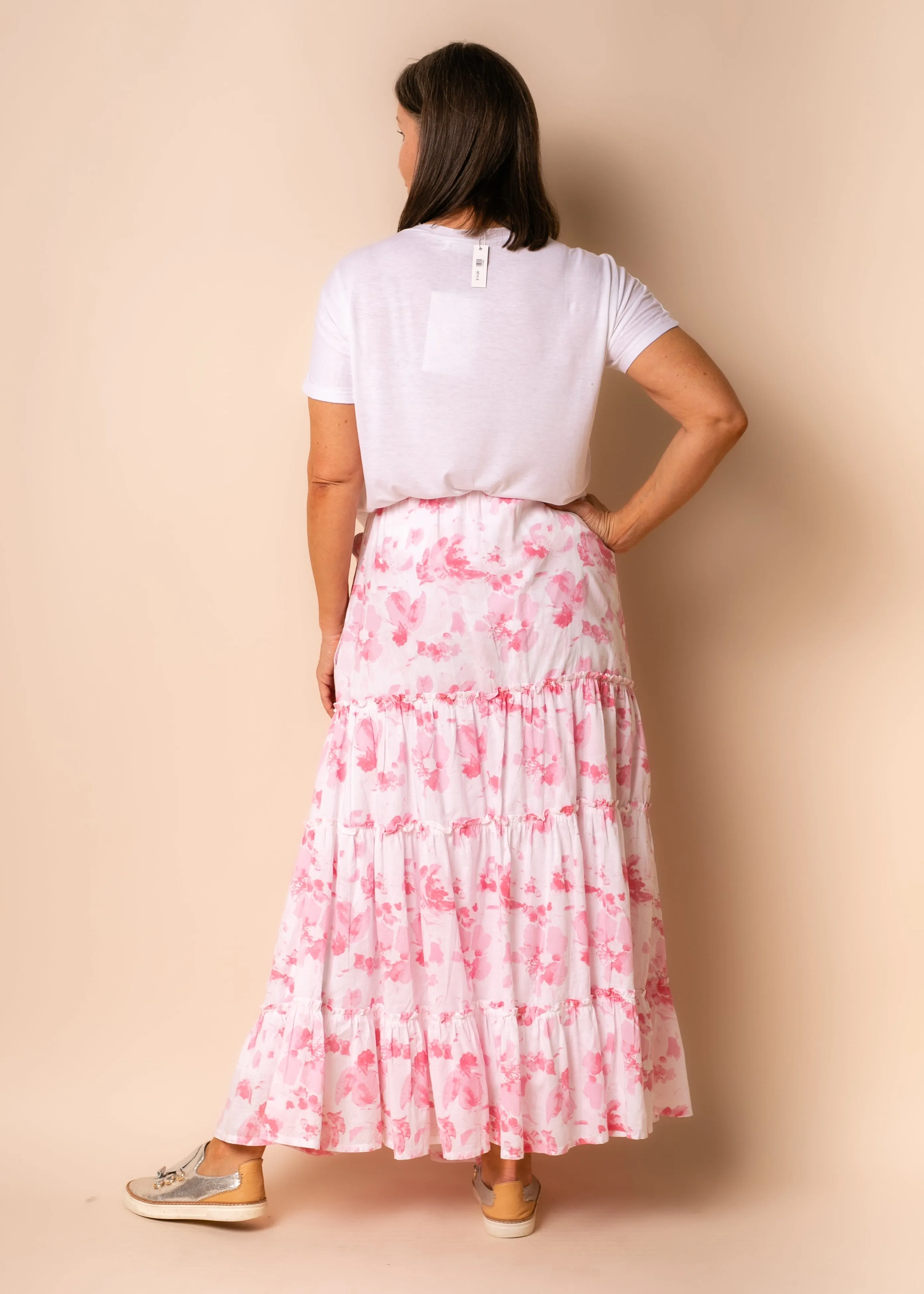 Berlin Cotton Skirt in Blush
