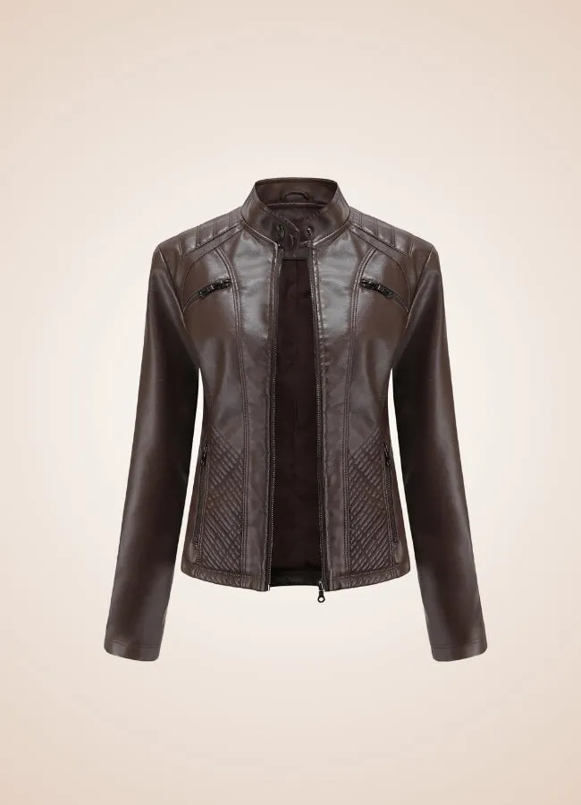 Biker-style Steampunk Jacket